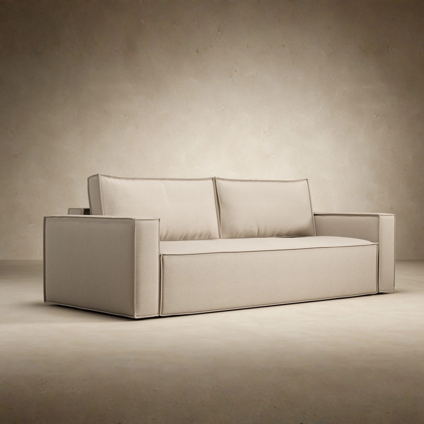 Innovation Living Newilla Fabric Queen Sleeper Sofa With Multiple Arm Style