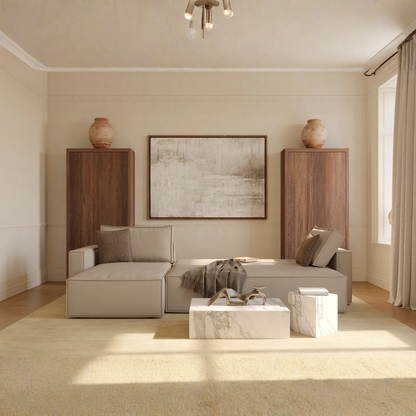 Innovation Living Newilla Fabric Queen Sleeper Sofa With Multiple Arm Style