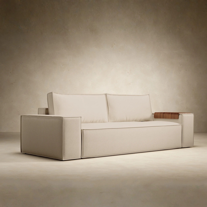 Innovation Living Newilla Fabric Queen Sleeper Sofa With Multiple Arm Style