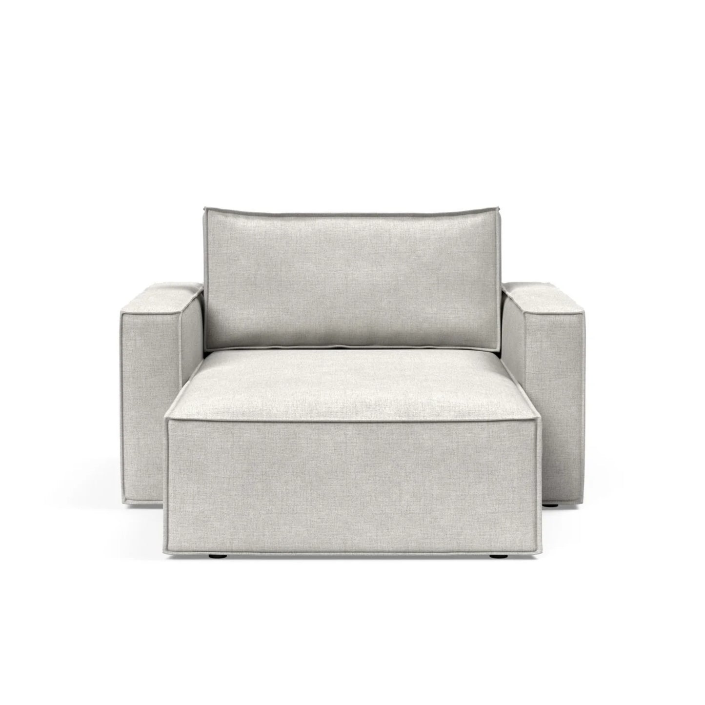 Innovation Living Newilla Fabric Lounger Chair with Detachable Cover and Storage
