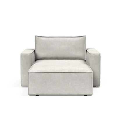 Innovation Living Newilla Fabric Lounger Chair with Detachable Cover and Storage