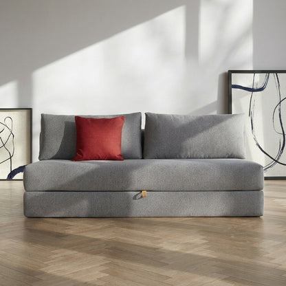 Innovation Living Osvald Fabric Queen Sleeper Sofa with Storage
