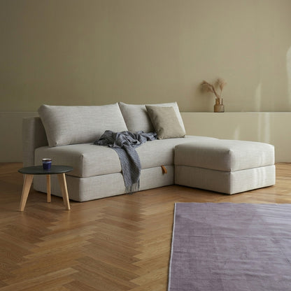 Innovation Living Osvald Fabric Queen Sleeper Sofa with Storage