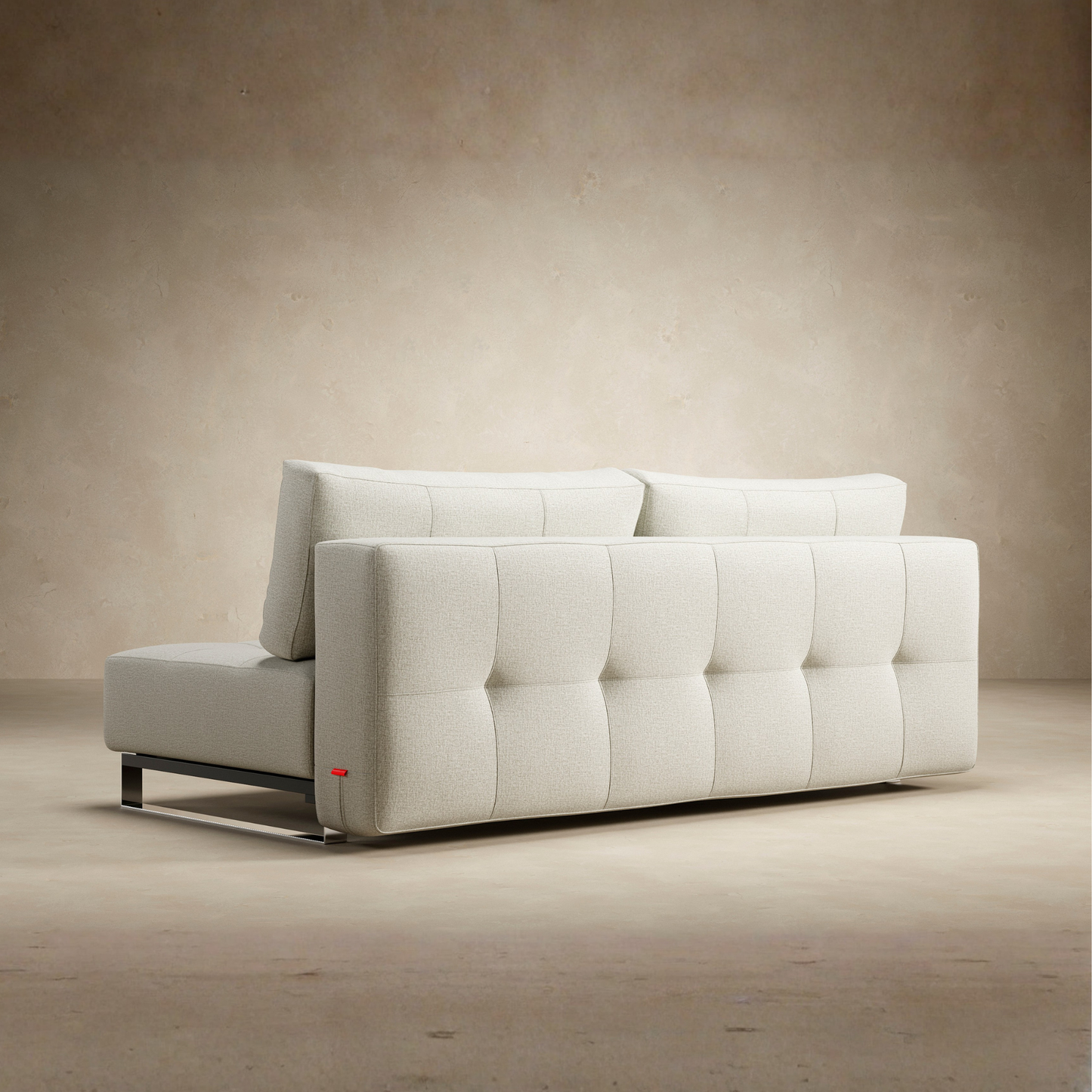Innovation Living Supremax Fabric Sleeper Sofa with Ottoman