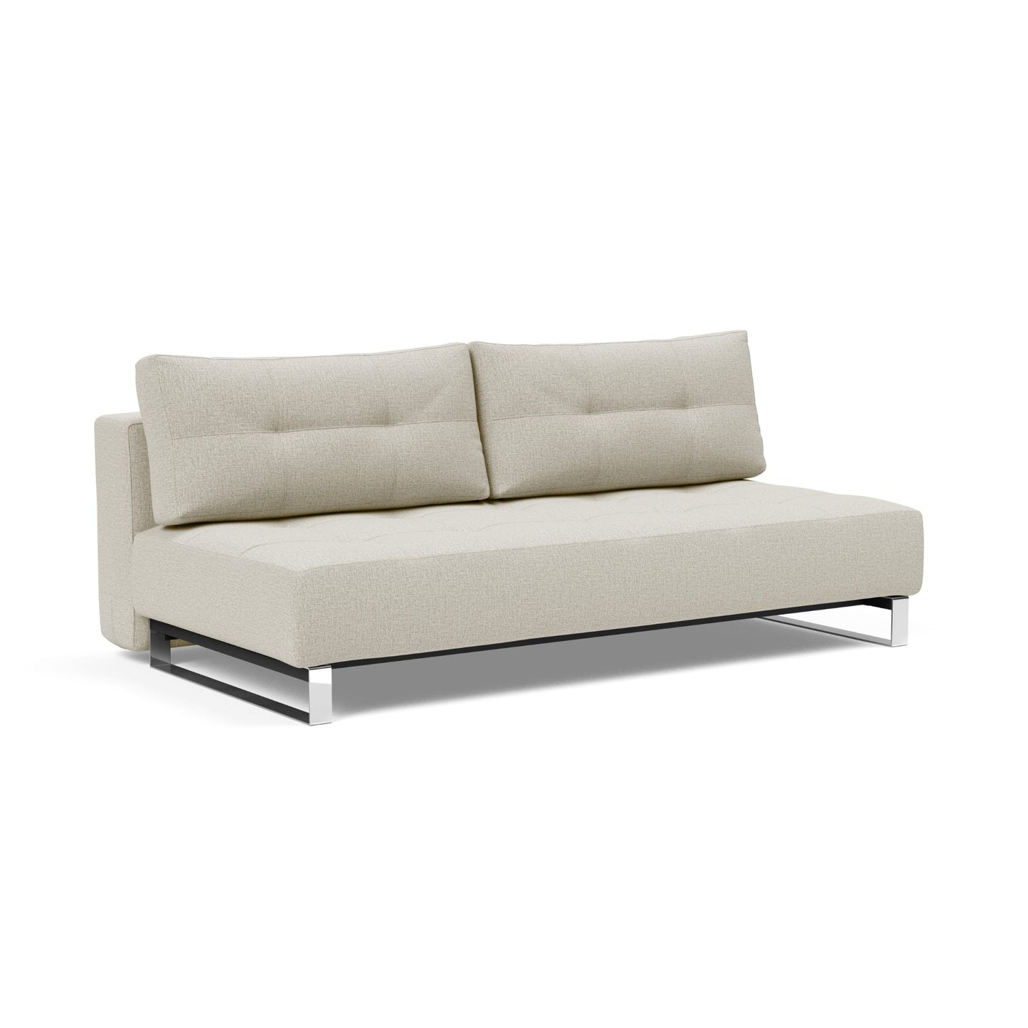 Innovation Living Supremax Fabric Sleeper Sofa with Ottoman