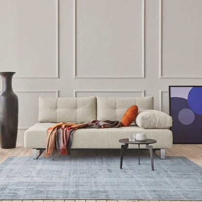 Innovation Living Supremax Fabric Sleeper Sofa with Ottoman