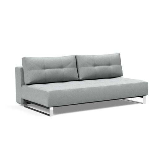 Innovation Living Supremax Fabric Sleeper Sofa with Ottoman