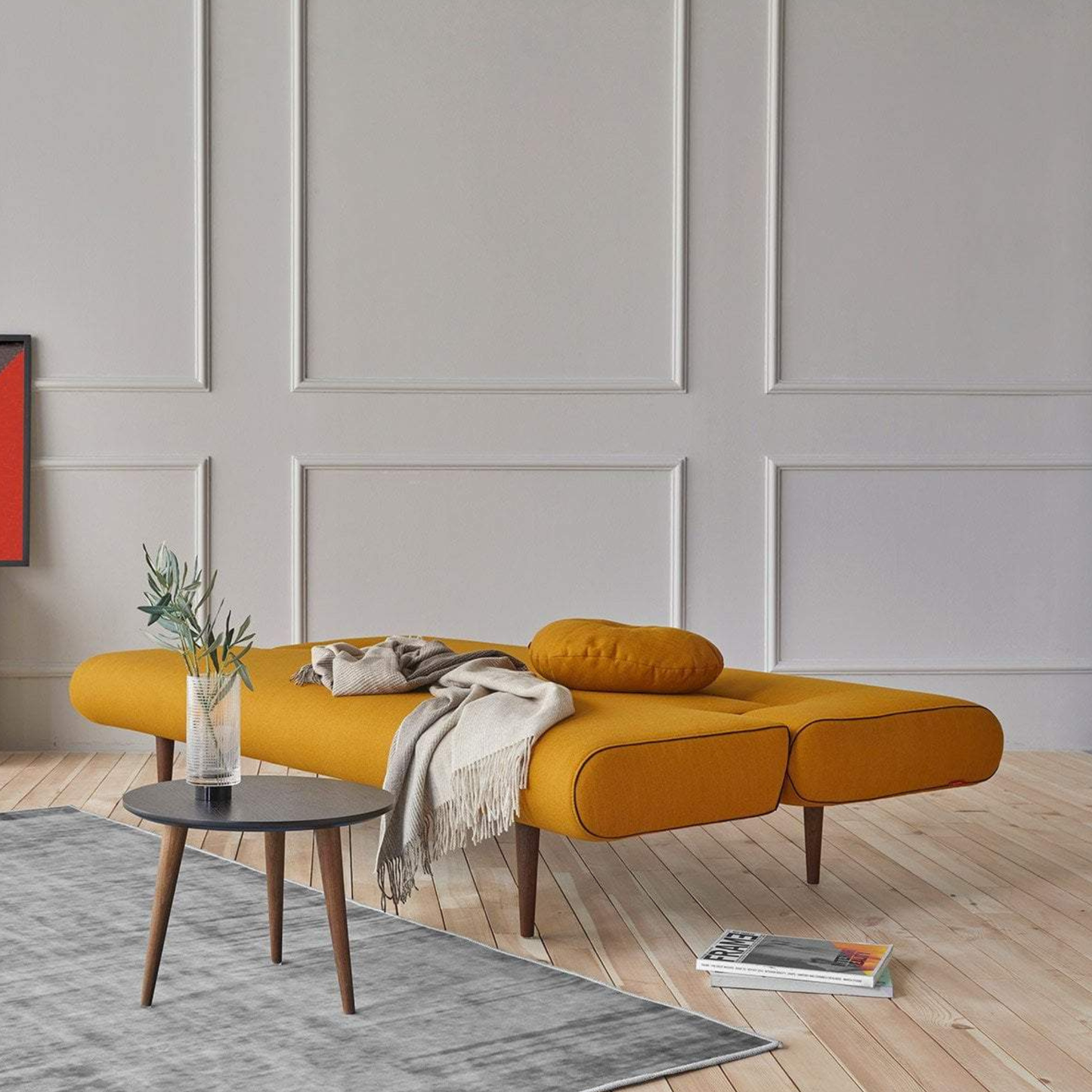 Innovation Living Unfurl Lounger Sleeper Sofa with Adjustable Backrest