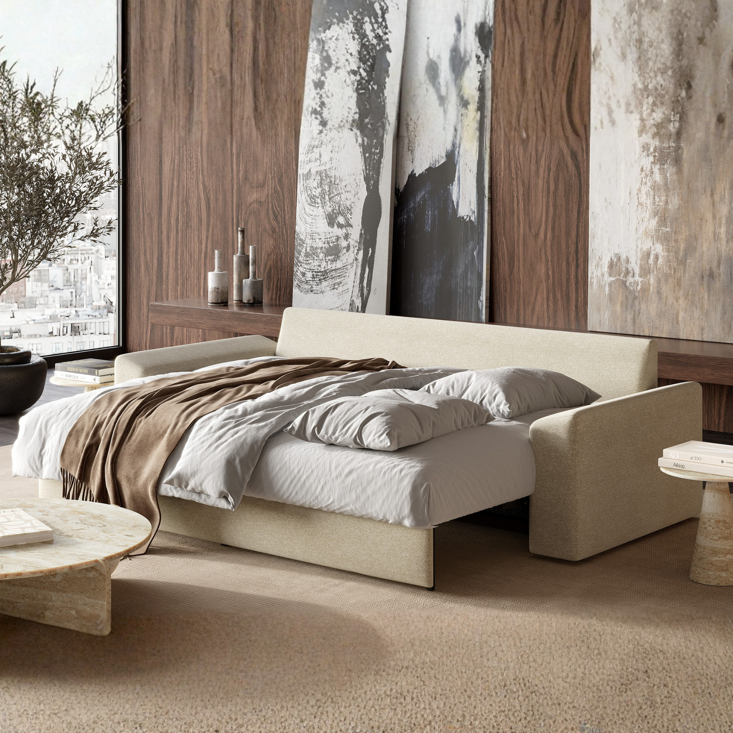 Innovation Living Vilander Full Fabric Sleeper Sofa
