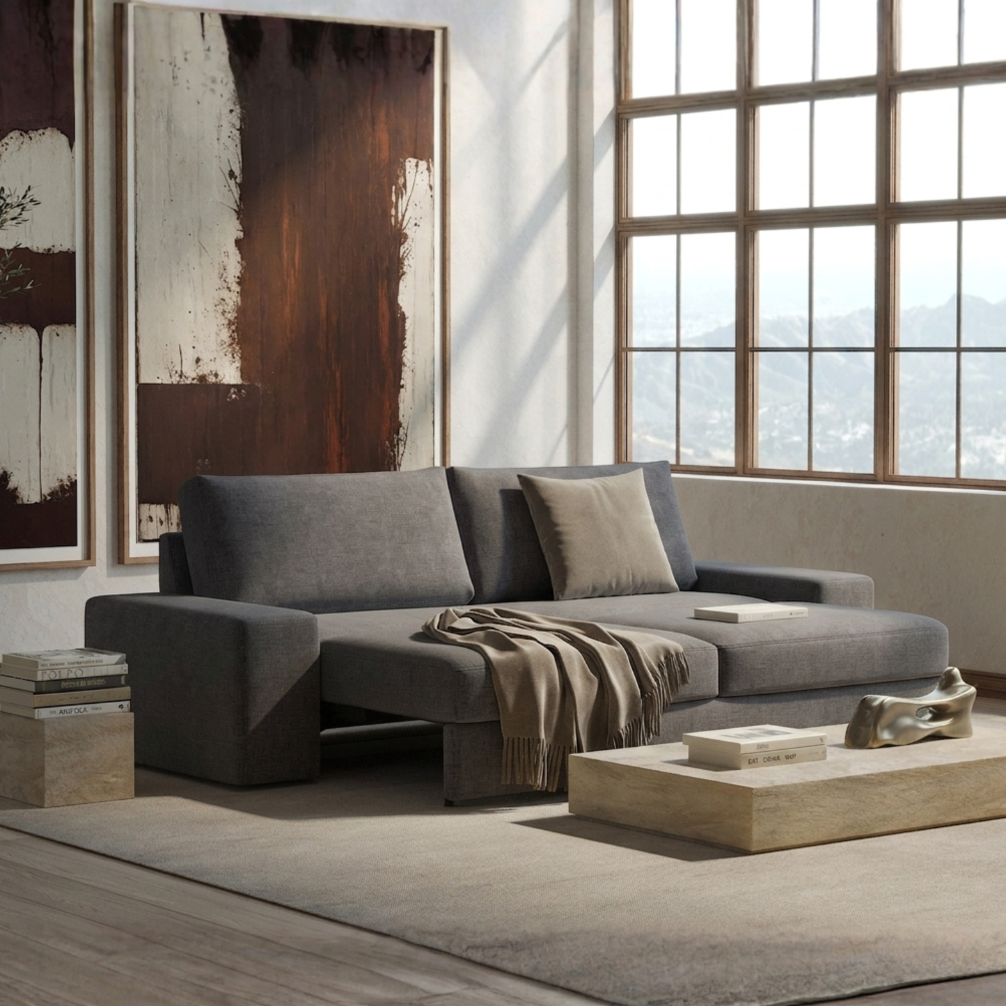 Innovation Living Vilander Full Fabric Sleeper Sofa