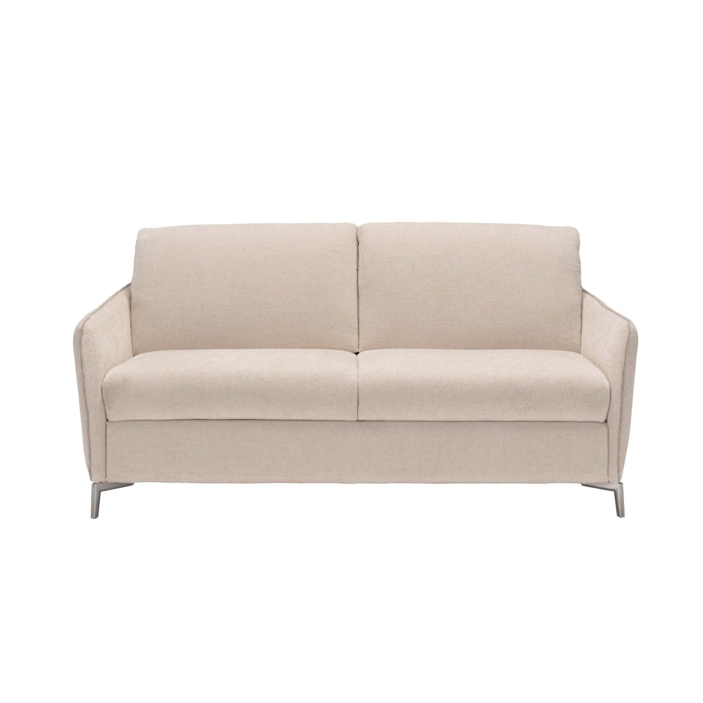 Kathy Ireland Fiora Fabric Sleeper Sofa With Easy Open Mechanism