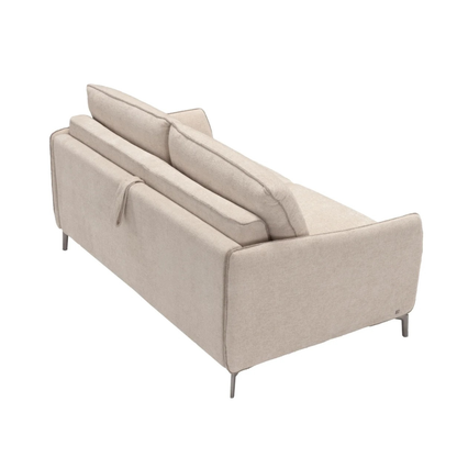 Kathy Ireland Fiora Fabric Sleeper Sofa With Easy Open Mechanism