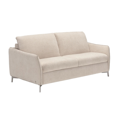 Kathy Ireland Fiora Fabric Sleeper Sofa With Easy Open Mechanism