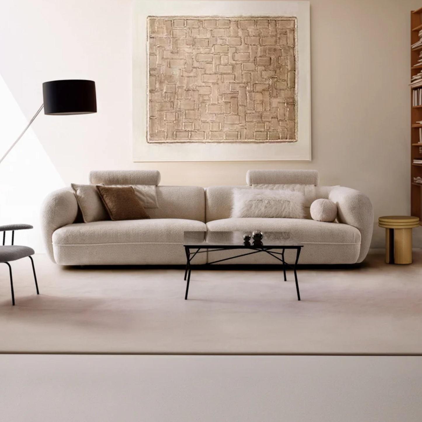 Klaussner Accordis Pery Fabric 3-Seater Sofa