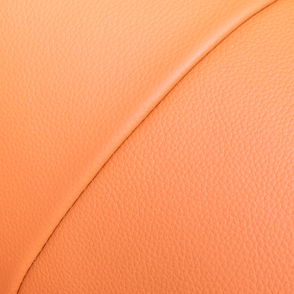 Klaussner Alessandro recliner Italian leather upholstery close-up showing premium material quality for comfort design furniture