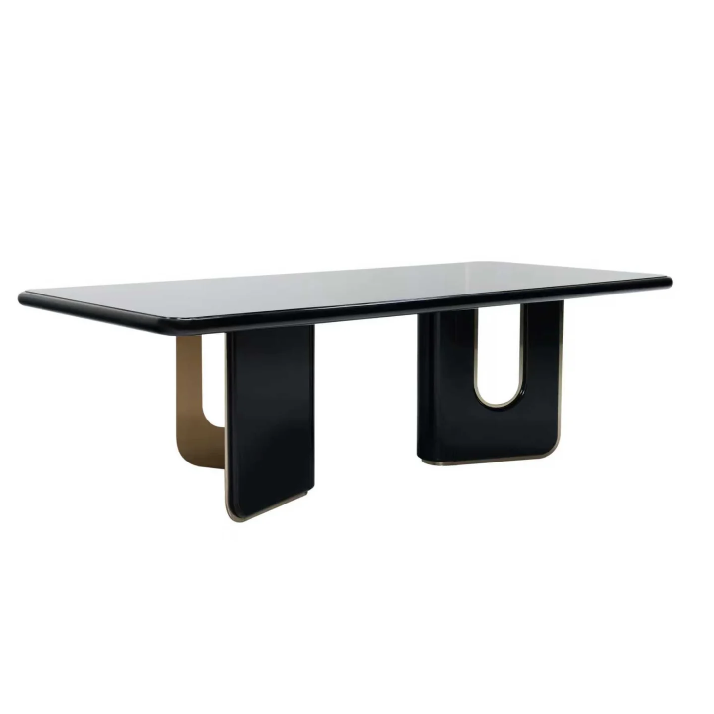 Klaussner Alessio Wooden Dining Table in Black