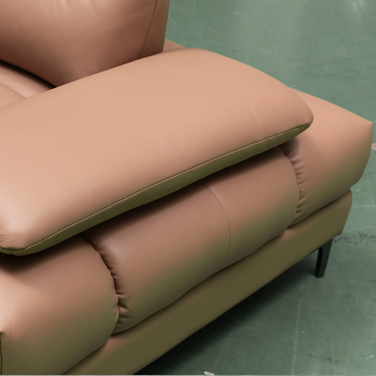 Klaussner Altavion Leather 3-Seater Stationery Sofa