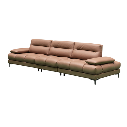 Klaussner Altavion Leather 3-Seater Stationery Sofa