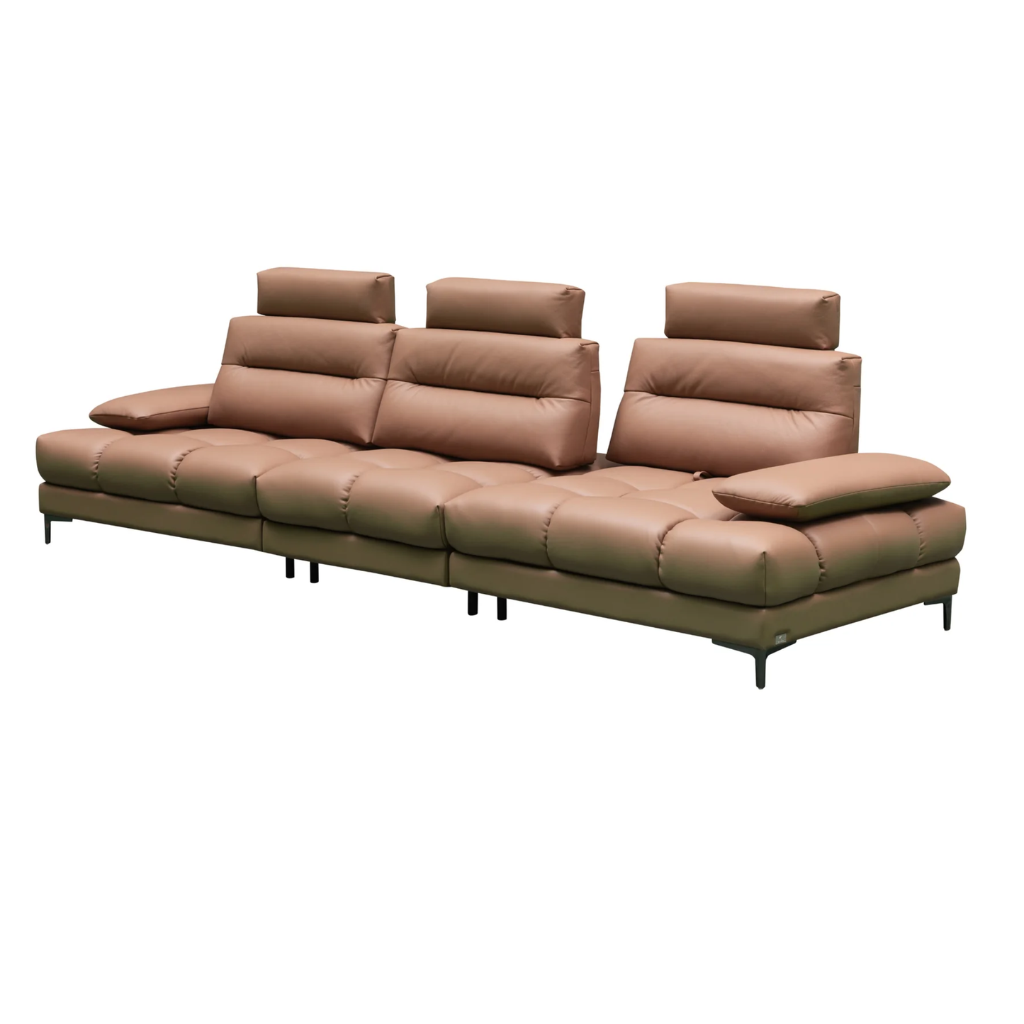 Klaussner Altavion Leather 3-Seater Stationery Sofa