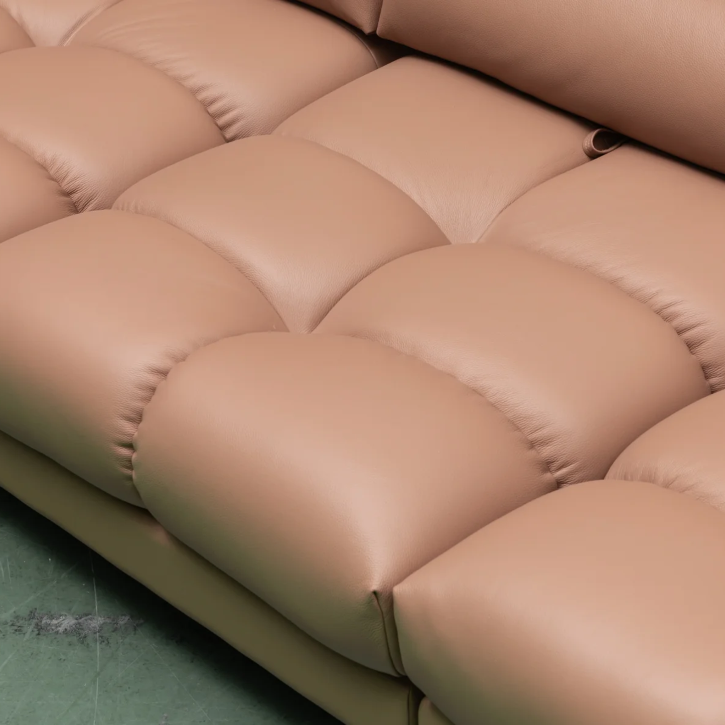 Klaussner Altavion Leather 3-Seater Stationery Sofa