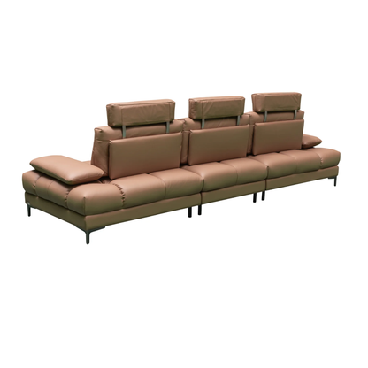 Klaussner Altavion Leather 3-Seater Stationery Sofa