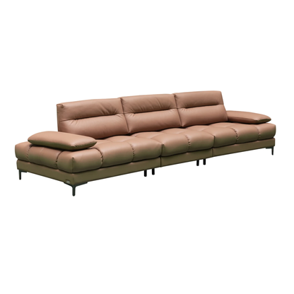 Klaussner Altavion Leather 3-Seater Stationery Sofa