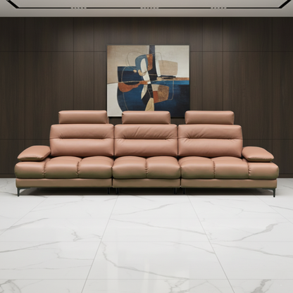 Klaussner Altavion Leather 3-Seater Stationery Sofa