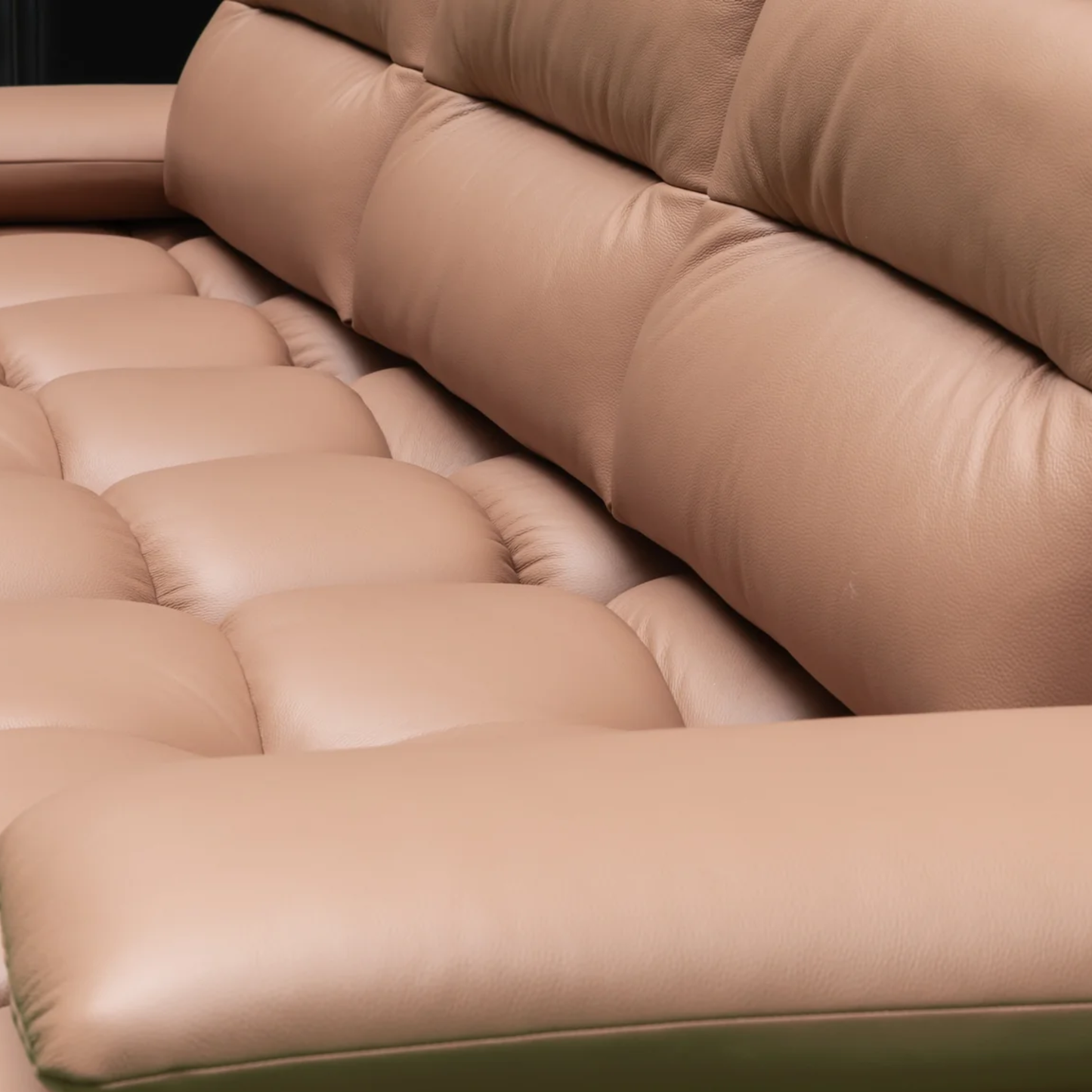 Klaussner Altavion Leather 3-Seater Stationery Sofa