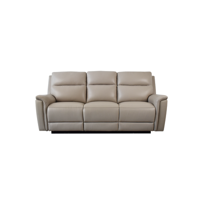 Klaussner Arvello Leather Power Reclining Sofa with USB & USB-C-Comfort Design Furniture