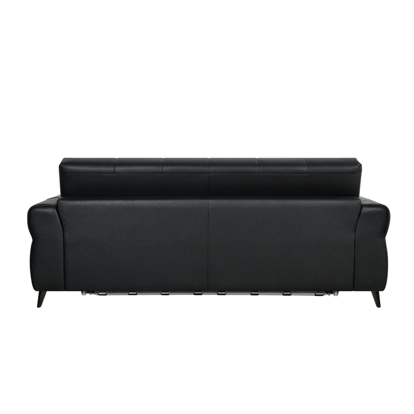 Klaussner Brantley Leather Queen Sleeper Sofa with Metal Legs-Comfort Design Furniture