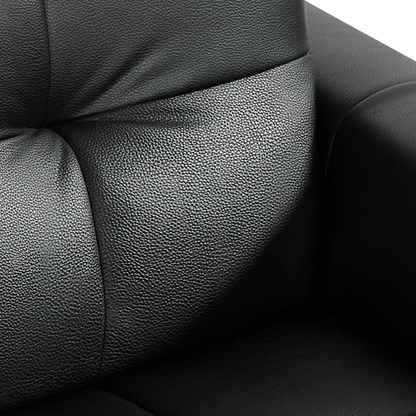Klaussner Brantley Leather Queen Sleeper Sofa with Metal Legs-Comfort Design Furniture