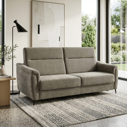 Klaussner Braxton Fabric Queen Sleeper Sofa with High-Back Cushions-Comfort Design Furniture