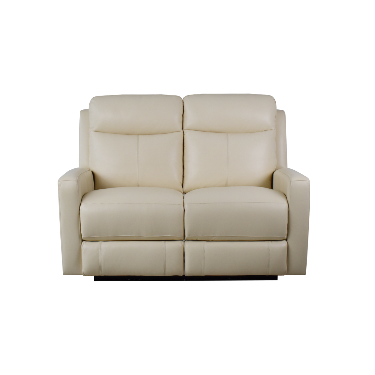 Klaussner Brento Leather Match Power Reclining Loveseat with USB Charging-Comfort Design Furniture