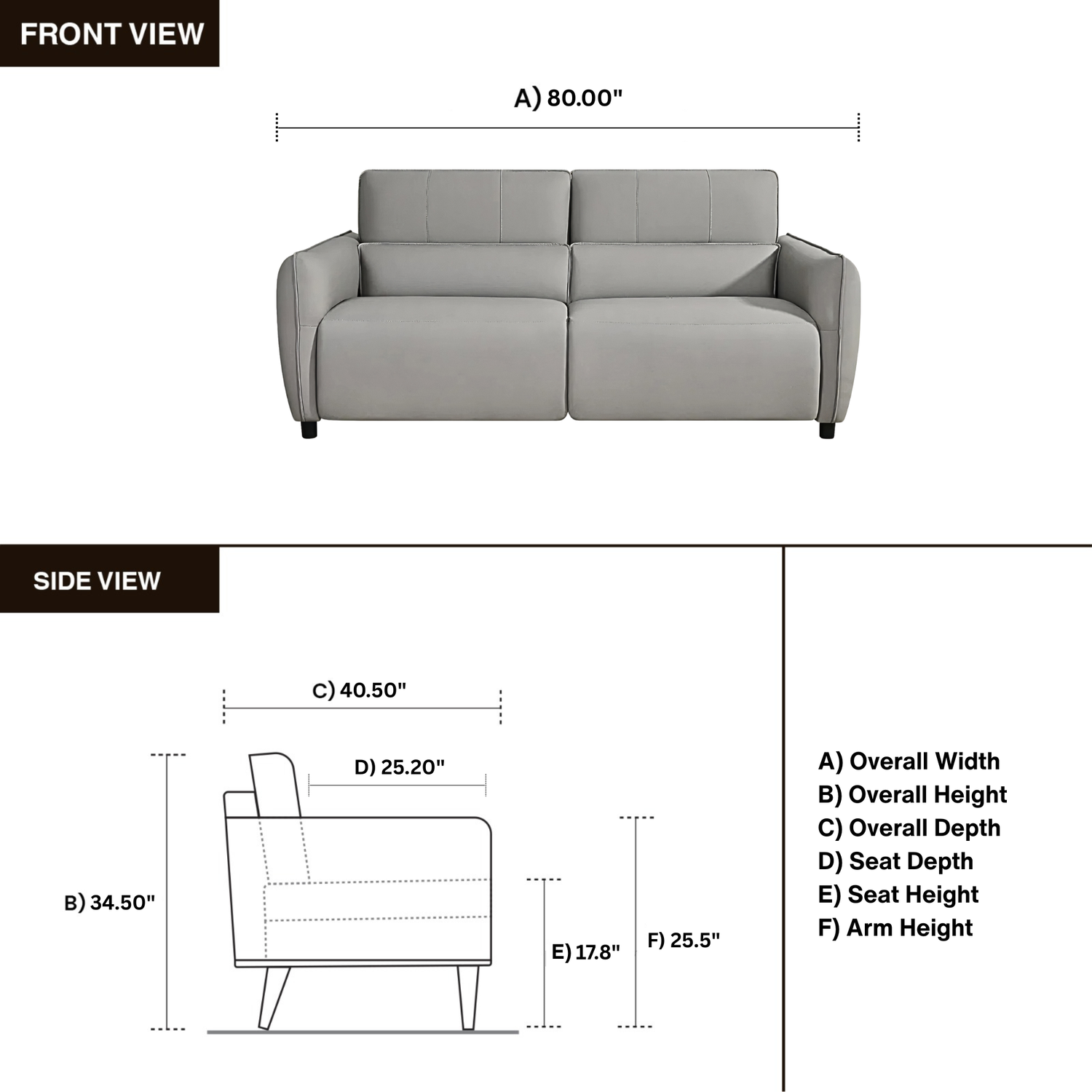 Klaussner Cortland Queen Sleeper Sofa with Foam Mattress-Comfort Design