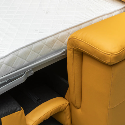 Klaussner Delano Leather Queen Sleeper Sofa