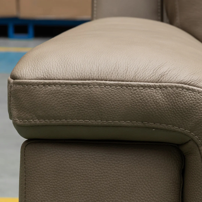 Klaussner Delano Leather Queen Sleeper Sofa