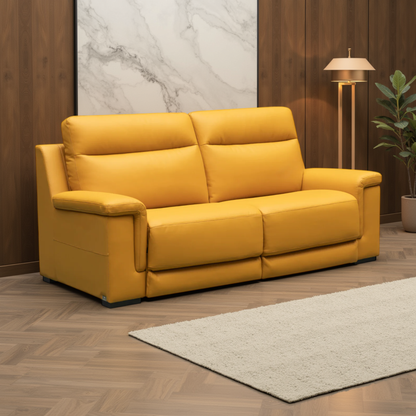 Klaussner Delano Leather Queen Sleeper Sofa