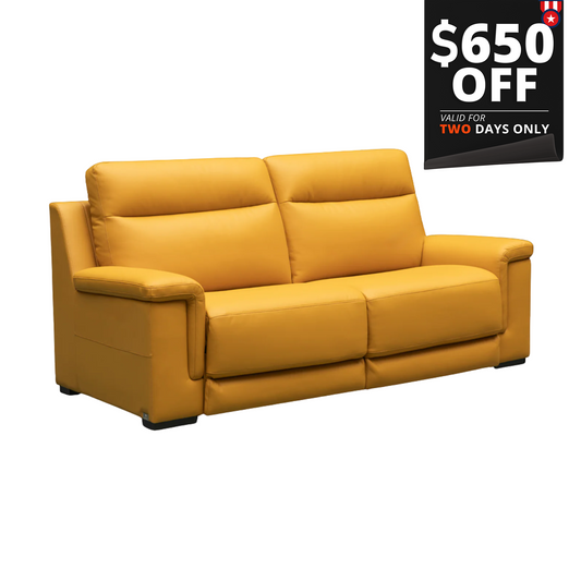 Klaussner Delano Leather Queen Sleeper Sofa