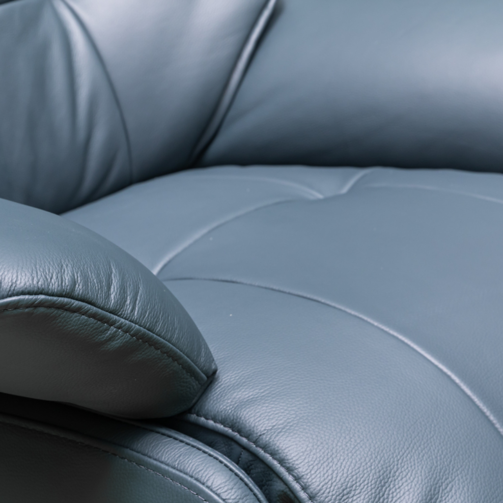 Klaussner Divano Leather Swivel Power Reclining Chair