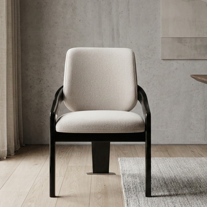 Klaussner Elan Oriana Fabric Chair In White