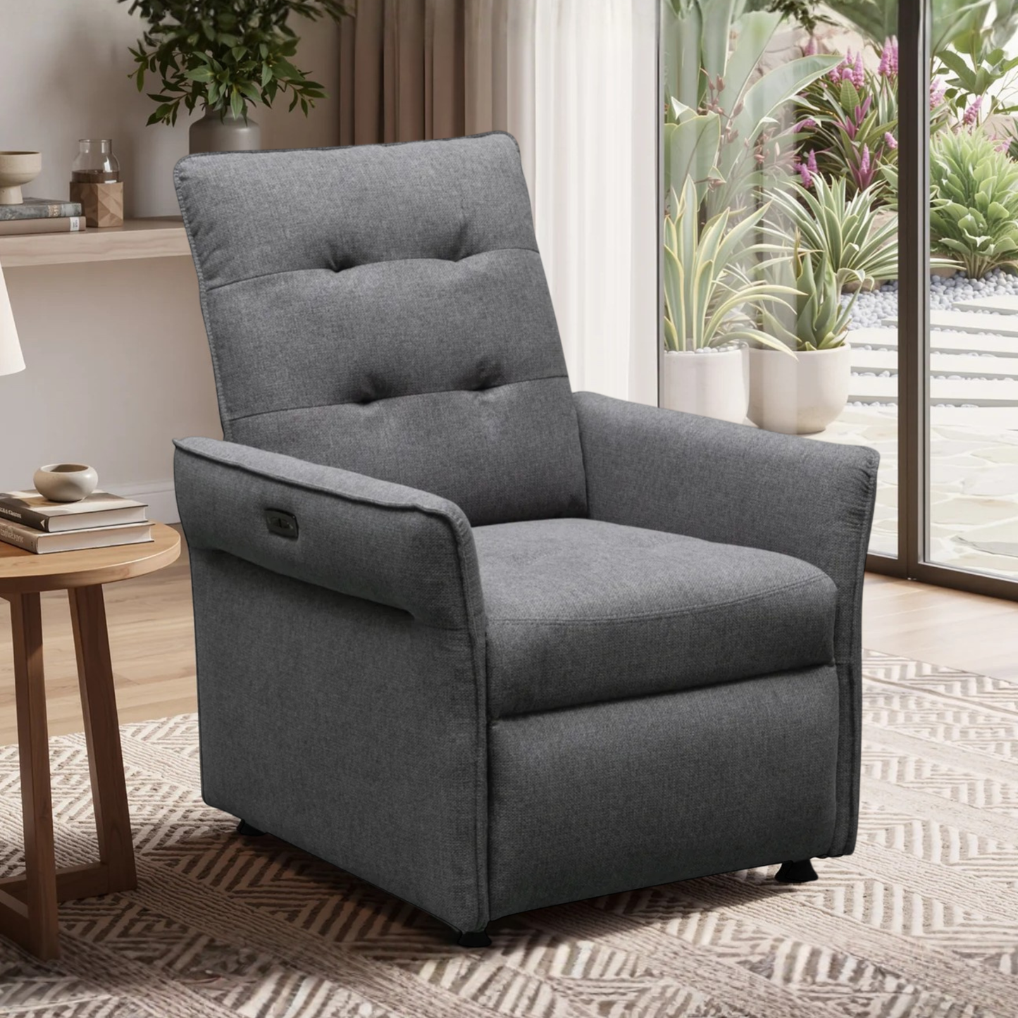 Klaussner Belis Fabric Motion Recliner Chair