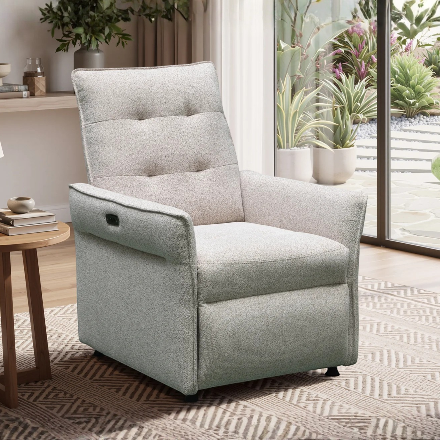 Klaussner Belis Fabric Motion Recliner Chair