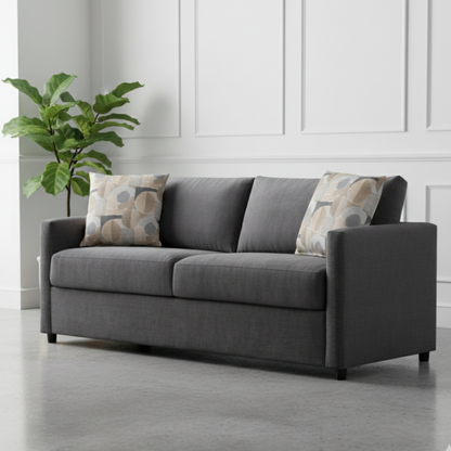 Klaussner Garrin Fabric Queen Sleeper with Track Arms