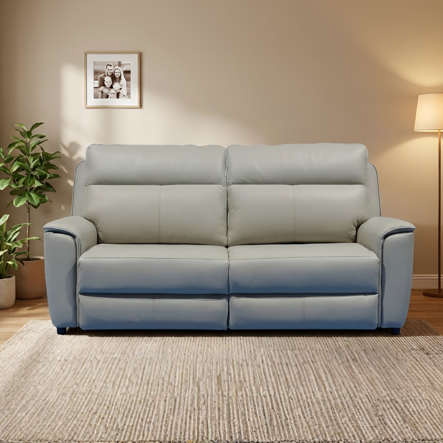 Klaussner Italia Verenzo Leather Queen Sleeper Sofa
