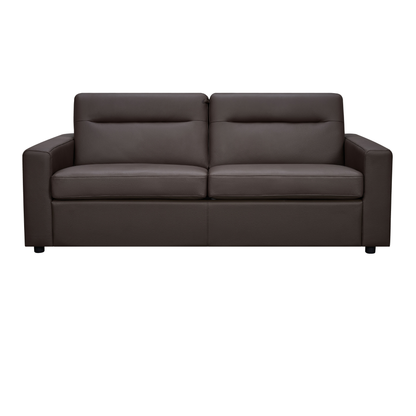 Klaussner Jamie Fabric And Leather Queen Sleeper Sofas