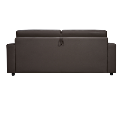 Klaussner Jamie Fabric And Leather Queen Sleeper Sofas
