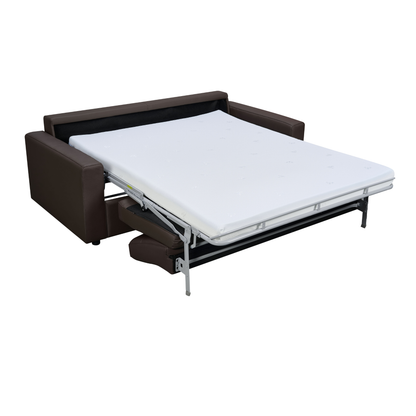 Klaussner Jamie Fabric And Leather Queen Sleeper Sofas