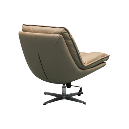 Klaussner Lenvoro Leather Swivel Chair