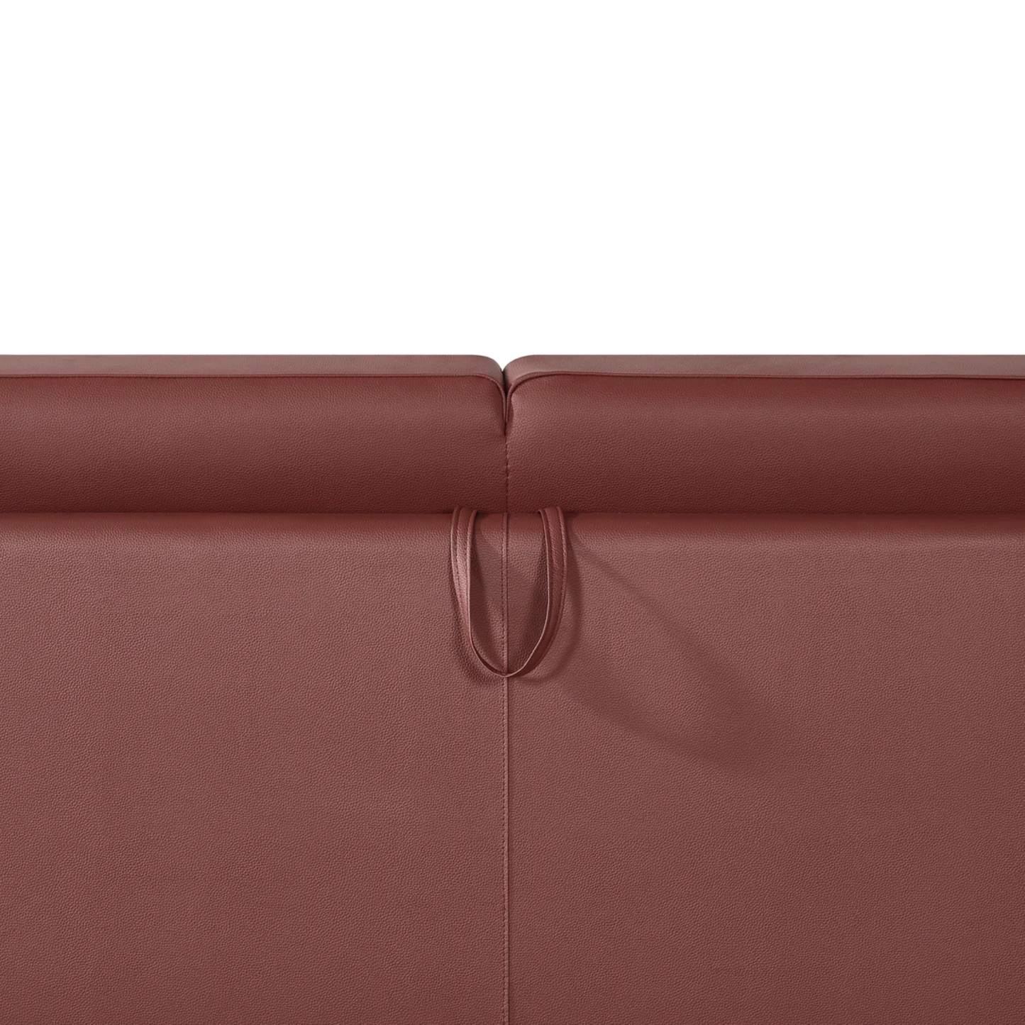 Klaussner Leon Leather And Fabric Queen Sleeper Sofa