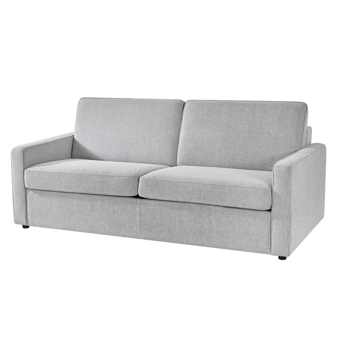 Klaussner Leon Leather And Fabric Queen Sleeper Sofa